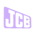 jcb logo.stl JCB 3C BACKHOE