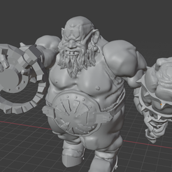 Screenshot-2022-12-12-230129.png Free STL file OGRE WARRIOR, GLUTTON BULL,・Model to download and 3D print