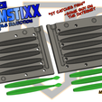 MakingBaits-6in-DrumStikk-1.png The 6-inch Drum Stixx 5-Cavity Stick Bait Injection Mold By MakingBaits.com