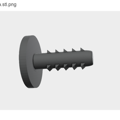 tornillo atras asiento niva.stl.png €\. AUTODESK VIEWER {\ AUTODESK. STL file plastic screws back seat lada niva・3D printer design to download