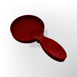 IMG_1555.png STL file Magnifying glass Diamond painting tray・3D printable model to download