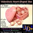 Heart-Box-IMG.jpg Valentine's Heart Shaped Gift Box for Candy & Jewelry 2 Sizes