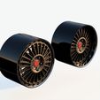 097.jpg STL file SK23 WHEEL FOR 1/24 - 1/25 MODEL KIT.・3D print design to download