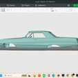 Screenshot-8337.png 1964 CHEVROLET IMPALA SS , hollow model shell body, resin or fdm, stl file