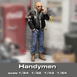 handymen-title1.jpg Archivo STL Figura Manitas・Diseño de impresión en 3D para descargar