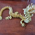Flexi Print-in-Place Imperial Dragon with 3MF Included!