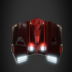 MoffGideonFront.png STL file The Mandalorian Moff Gideon JetPack for Cosplay 3D print model・3D printable model to download