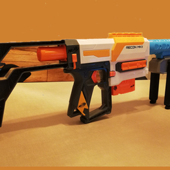STL file REXFIREstudio NERF Ultimate DIANA PDW Kit 🔫・3D printing model to  download・Cults