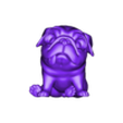 Looking_Pug_girl.stl Мопс с отслеживанием глаз STL и VRML