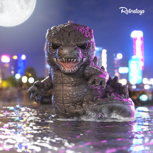 GODZILLA FUNKO (GODZILLA VS KONG) 3D model