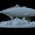 Greater-Amberjack-statue-1-37.png fish greater amberjack / Seriola dumerili statue underwater detailed texture for 3d printing