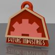 1.jpg Fichier STL Chaîne de clés des industries de l'avenir・Modèle à télécharger et à imprimer en 3D