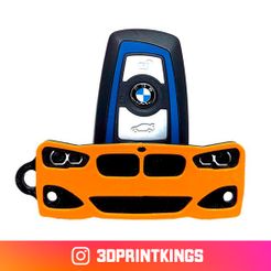 Thingi-Image.jpg Free STL file BMW 1 Series (F20) - Key Chain・3D printing template to download
