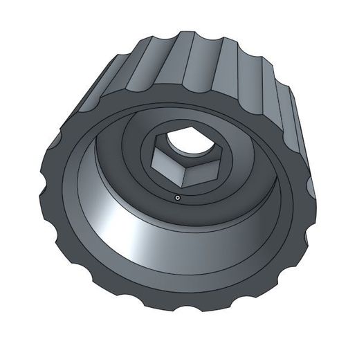 Download free STL file Pattern control knob • 3D printing model ・ Cults