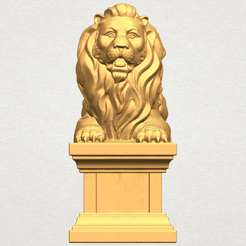 TDA0499 Lion 04 A01 ex500.png Free 3D file Lion 04・3D printable model to download