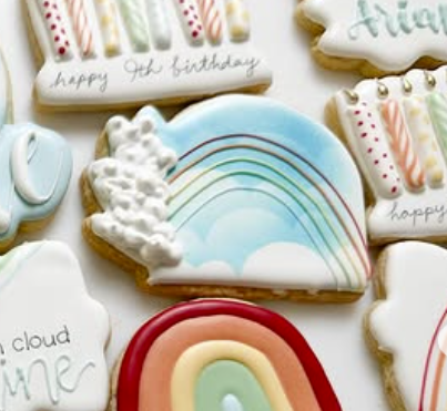 rainbow-cookie.png 4 sizes - Arch Greenery Floral Plaque Cookie Cutter - SHARP cutting edges - So Versatile!