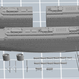 parts.png Print ready RMMV OCEANIC III, White Star Line's mega ocean liner, 1/600 kit version