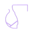 Ikea_Entertainment_Center_Hook.stl Ikea Entertainment Center Hook