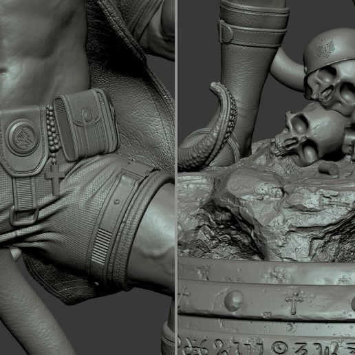 turino-3d-material-03.jpg 3D file Hellboy 3d Model BPRD Comics・3D printer design to download, carlos26