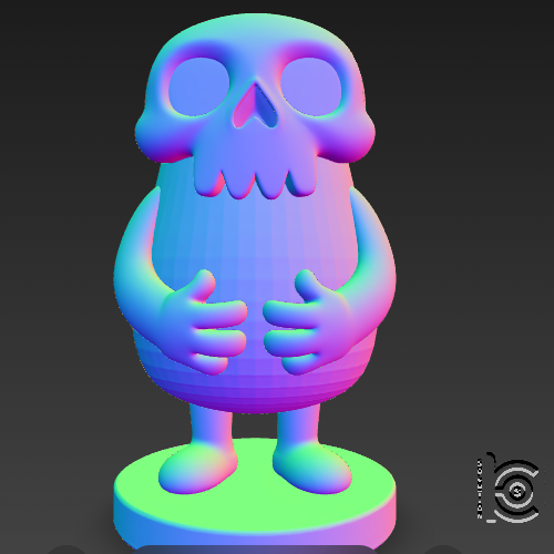 SNAG-0865.png Crâne de Chonk - Modèle 3D pour impression