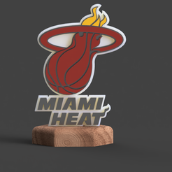 Rendu_Logo.png Miami Heat Logo 3D