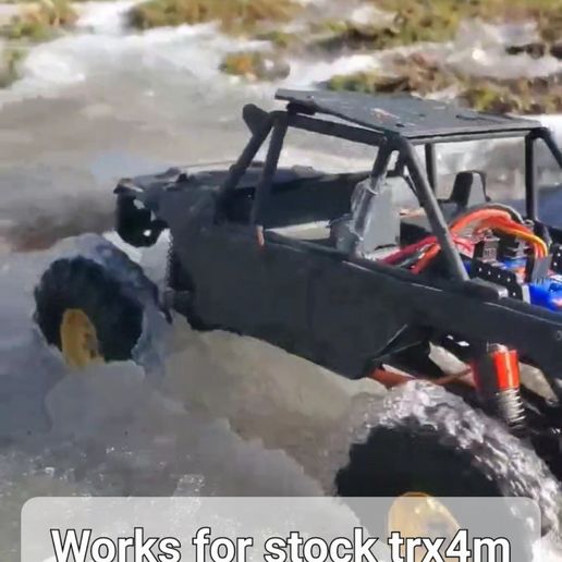 Traxxas TRX4M Lift Kit – Black, 1:18 Scale Crawler & Truck With Stainless Hardware