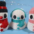 2-1-ratio.jpg Knitted Snowman Family (Multiparts)