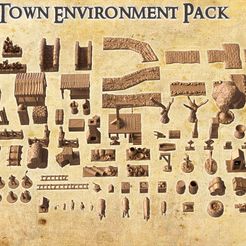 Town-Environment-Pack-1-p.jpg Town Environment Pack 28 mm Tabletop Terrain