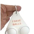 451218246_8754920311188874_1598072970732183586_n.jpg Suporte para bolas de golfe - Modelo I have Balls