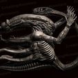 G1OK.jpg Alien Statue giger Fanart 3D print model