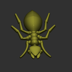 1.png Archivo STL hormiga, modelo 3D hormiga Archivo FTL・Diseño de impresión en 3D para descargar