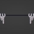 11.jpg Halloween Bones Hand - shelf support