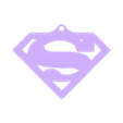Super Man Logo 4mm T.STL SuperMan Logo Stl File