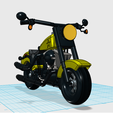 front.png STL file Harley-Davidson Softail Slim S・3D printer design to download