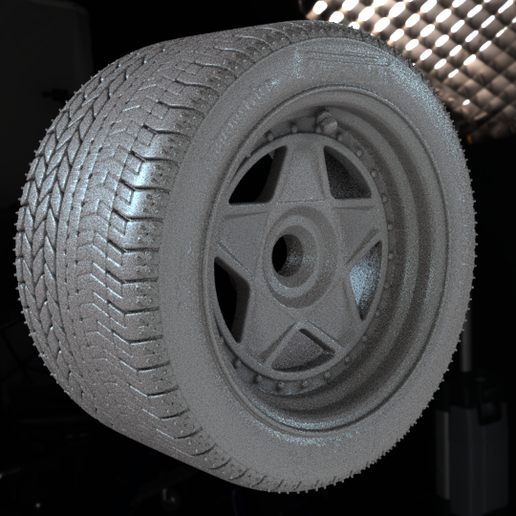 F40 Wheel 3D model