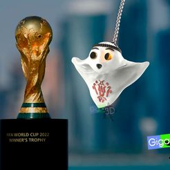 untitled.7.jpg STL file Worldcup key chain・3D print design to download