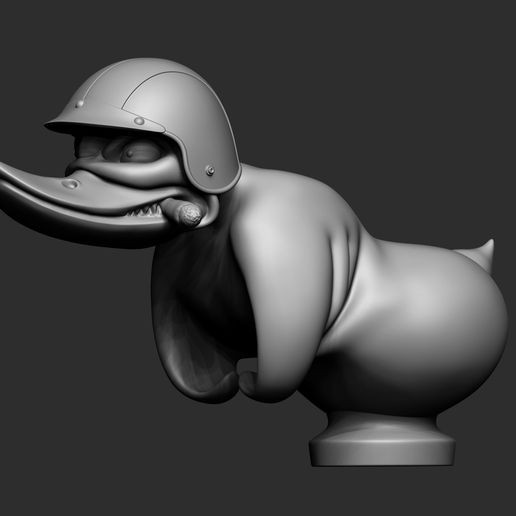 This is the famous duck figurine from the movie Death Proof 2007 3D print model 3D model