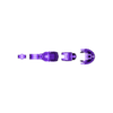 Reginleif-Leg-X4.stl XM2 Reginleif  86 - Eighty Six