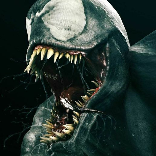 VENOM HEAD 3D model