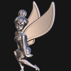 1.jpg Archivo STL Hada 3D・Diseño imprimible en 3D para descargar
