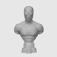 Spider-Man-3.png Spider Man Classic Suit Detailed Bust 3D Printer Ready STL Model