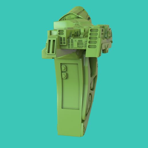 🎒 Predator Backpack Art Toy・ OBJ File for 3D printing・Cults