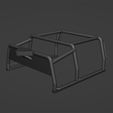 TMilitar66mm02.jpg Rear Tubular Cage with Front Armor for Military or Patrol Pickup