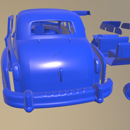 a2012.png ZIS 115 1946 printable car in separate parts