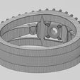 wf2.jpg Fichier STL Bague de fiançailles en pierre de 5 mm à lèvres en diamant modèle d'impression 3D・Plan pour impression 3D à télécharger