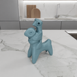 HighQuality2.png 3D Horse Rider Decor with 3D Stl Files and Gifts for Him & Horse Art, Horse Gift, 3D Printing, Horse Lover, 3D Printed Decor, Horse Riding