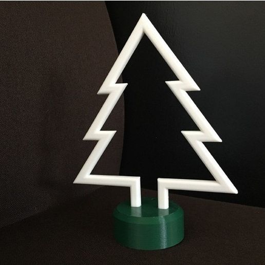 Angled Left.jpg Download free STL file Simple Christmas Tree • 3D printing template, upperpeninsulaplastics