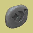 cosmic kc 5.png Runa Cósmica - Runescape - Chaveiro STL