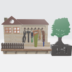 Preview1.png Archivo 3D IMPRIMIR Casa Te 013・Plan imprimible en 3D para descargar