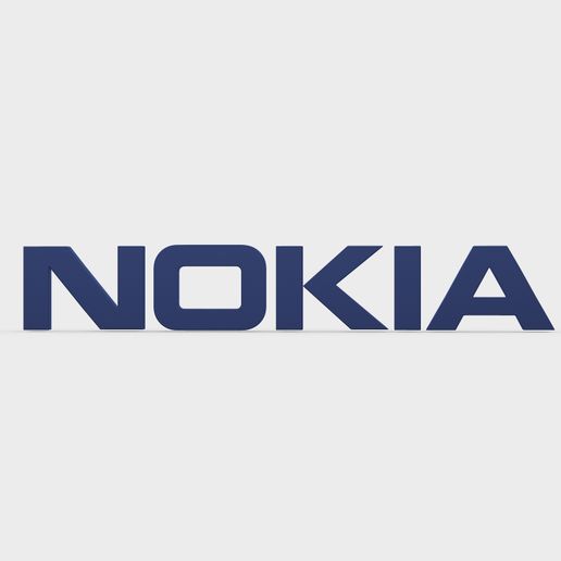 nokia logo - 3D model önizlemesi
